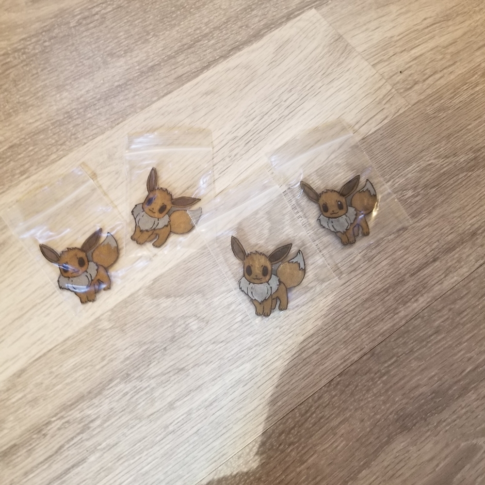 Eevee Shrinky Dinks Magnets